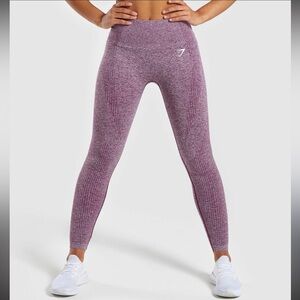 Gymshark Vital Seamless High-Waist Leggings Purple Size Small